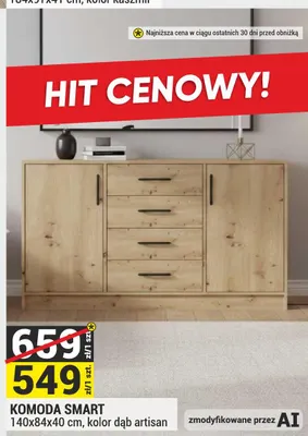 Komoda Smart promocja w Merkury Market