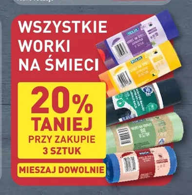 Worki na śmieci promocja w Aldi