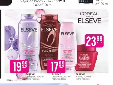 Odżywka do włosów L'Oréal Paris Elseve promocja w Drogerie Jasmin