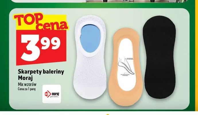 Skarpety baleriny Moraj promocja w TOPAZ