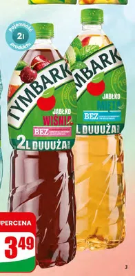 Napój niegazowany Tymbark jabłko wiśnia promocja w Dino
