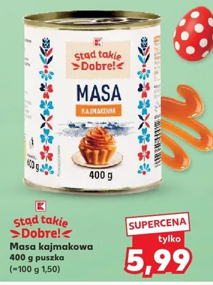 Masa kajmakowa promocja w Kaufland