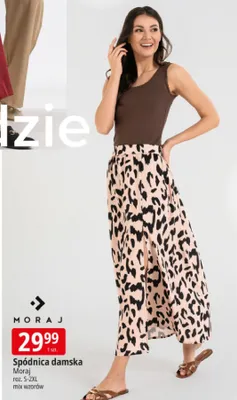 Spódnica damska Moraj roz. S-2XL mix wzorów promocja w Leclerc
