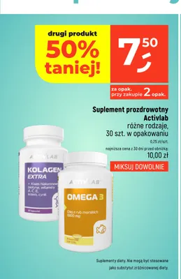 Suplement prozdrowotny Kolagen Extra Activlab promocja w Dealz