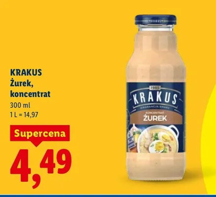 Żurek koncentrat promocja w Lidl