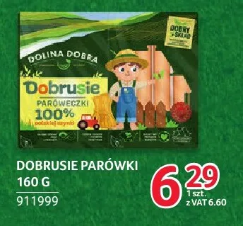 Parówki Dobrusie Dolina Dobra promocja w Selgros