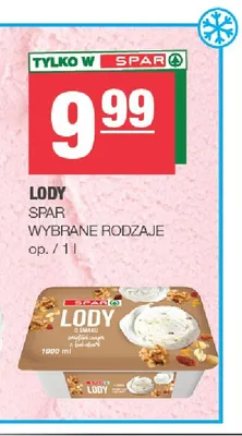 Lody Spar promocja w SPAR