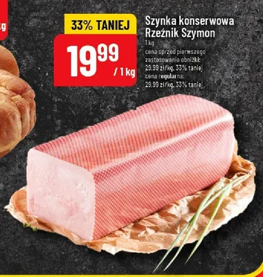 Szynka konserwowa Rzeźnik Szymon promocja w POLOmarket