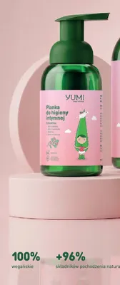 Pianka do higieny intymnej Yumi żurawina promocja w Hebe