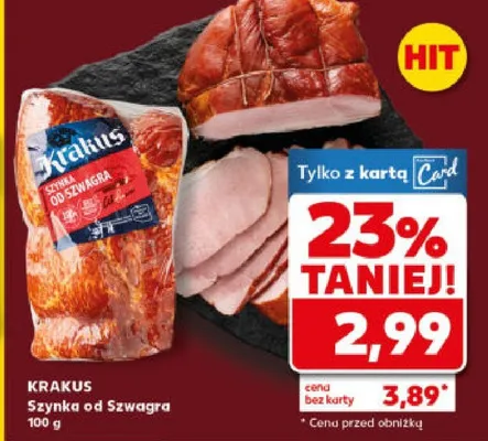 Szynka od Szwagra promocja w Kaufland