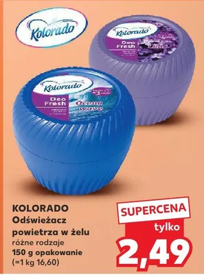 Odświeżacz powietrza w żelu różne rodzaje promocja w Kaufland