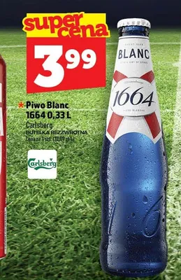 Piwo Blanc 1664 promocja w TOPAZ