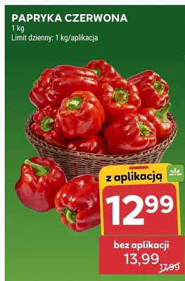 Papryka czerwona promocja w Stokrotka