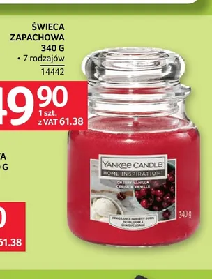 Świeca zapachowa 340 g Yankee Candle promocja w Selgros