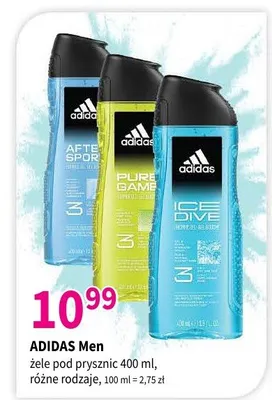 Żel pod prysznic Adidas Men After Sport promocja w Drogerie Polskie