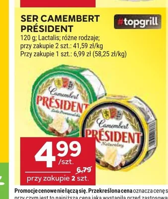 Ser Camembert Président promocja w Stokrotka