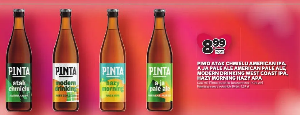Piwo Modern Drinking West Coast IPA promocja w Stokrotka