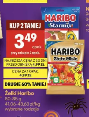 Żelki Haribo promocja w Delikatesy Centrum