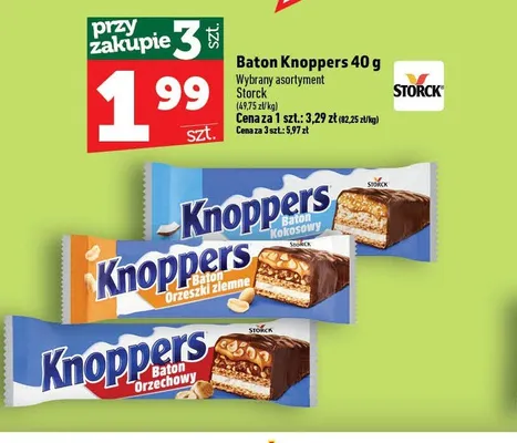 Baton Knoppers promocja w TOPAZ