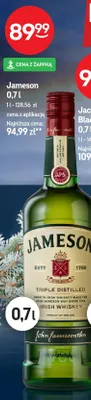 Whisky Jameson promocja w Żabka
