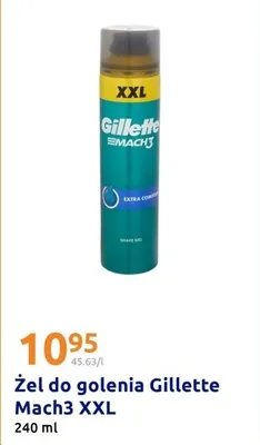 Żel do golenia Mach3 XXL promocja w Action