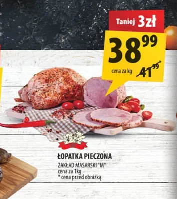 Łopatka pieczona Zakład Masarski "M" promocja w Arhelan