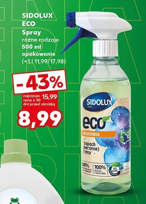 Spray Sidolux Eco różne rodzaje promocja w Kaufland