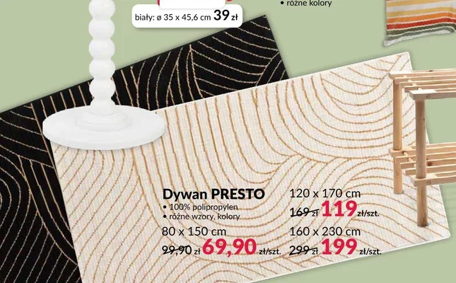 Dywan PRESTO promocja w Salony Agata