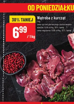 Wątroba z kurcząt promocja w POLOmarket