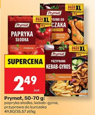 Przyprawa kebab-gyros promocja w Biedronka