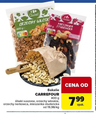 Orzechy nerkowca Carrefour promocja w Carrefour Market