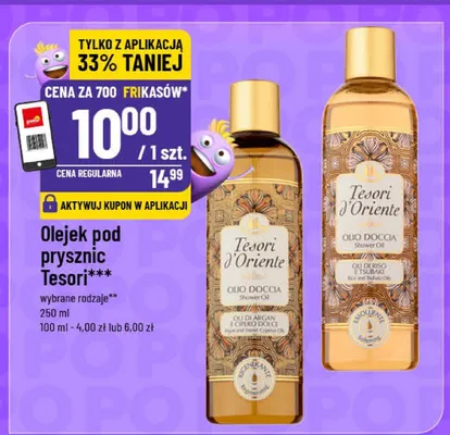 Olejek pod prysznic Tesori d'Oriente promocja w POLOmarket