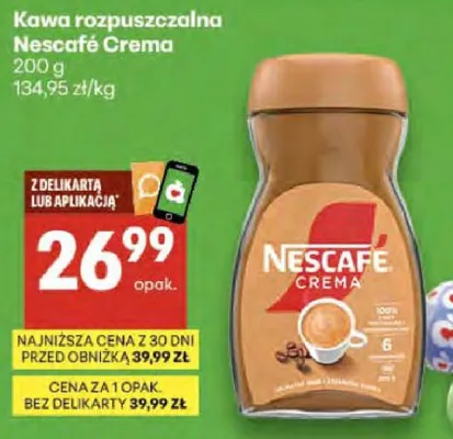 Kawa rozpuszczalna promocja w Delikatesy Centrum