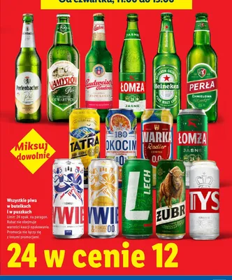Piwo Perlenbacher Pils promocja w Lidl