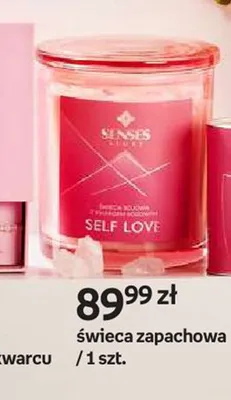 Świeca zapachowa Senses Story Self Love promocja w Empik