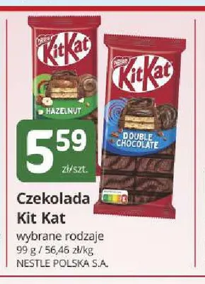 Czekolada KitKat Double Chocolate promocja w Marketvita