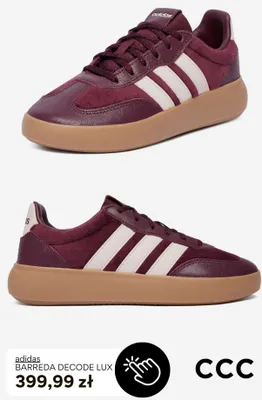 Buty sportowe Adidas Barreda Decode Lux promocja w CCC