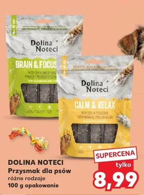 Przysmak dla psów Dolina Noteci Brain & Focus promocja w Kaufland