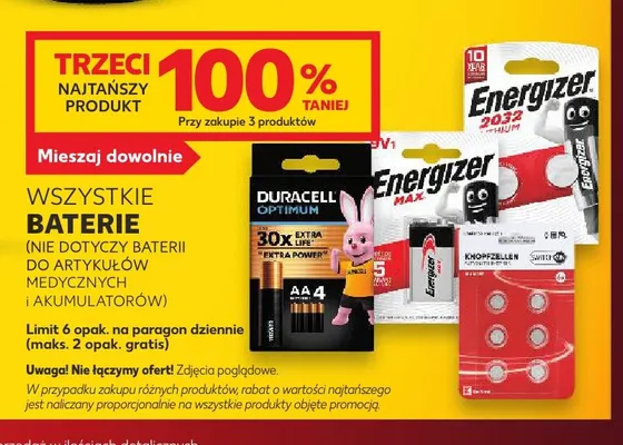 Baterie Duracell Optimum Aa promocja w Kaufland