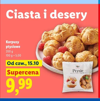 Korpusy ptysiowe Brześć promocja w Lidl