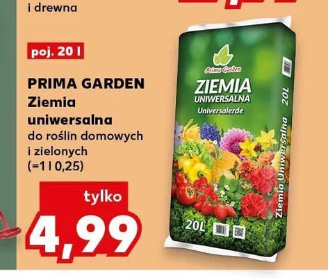 Ziemia uniwersalna Prima Garden promocja w Kaufland