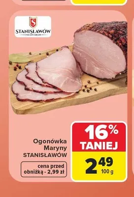 Ogonówka Maryny Stanisławów promocja w Carrefour Market