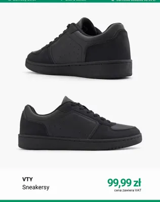 Sneakersy VTY promocja w Deichmann