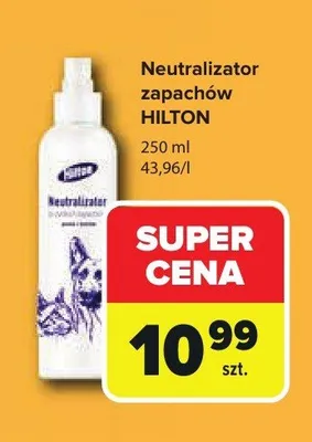 Neutralizator zapachów Hilton promocja w Carrefour