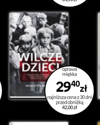 Książka Wilcze dzieci Wioletta Sawicka promocja w Empik