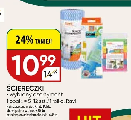 Ściereczki promocja w Chata Polska