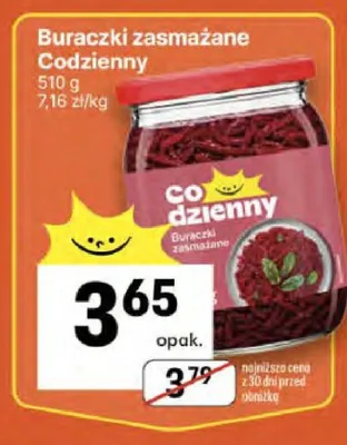 Buraczki zasmażane Codzienny promocja w Delikatesy Centrum