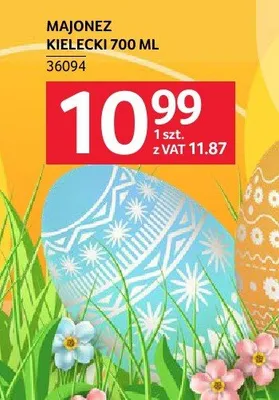 Majonez Kielecki 700 ml promocja w Selgros