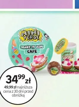 Zabawka MINI VERSE Make It Mini Cafe promocja w Empik