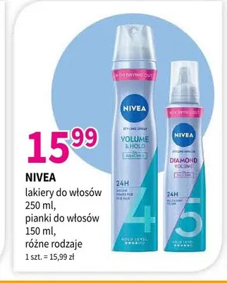 Lakier do włosów Nivea promocja w Drogerie Polskie